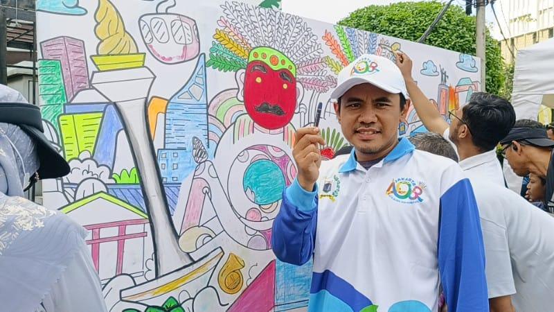 Ketua KPID DKI Jakarta Ikut Meriahkan Fun Walk DPRD DKI, Harap Pererat Kolaborasi dan Semangat Jakarta sebagai Kota Global