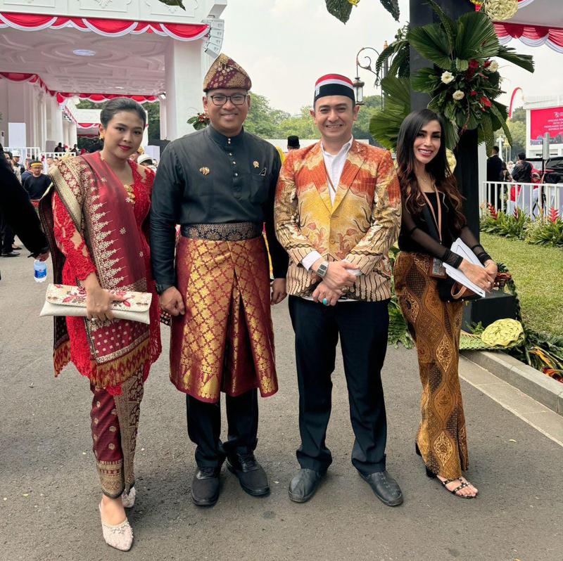 Ketua Umum DPP NDARU Aditya Yusma Hadir Dalam Upacara HUT RI ke 79 di Istana Merdeka Jakarta