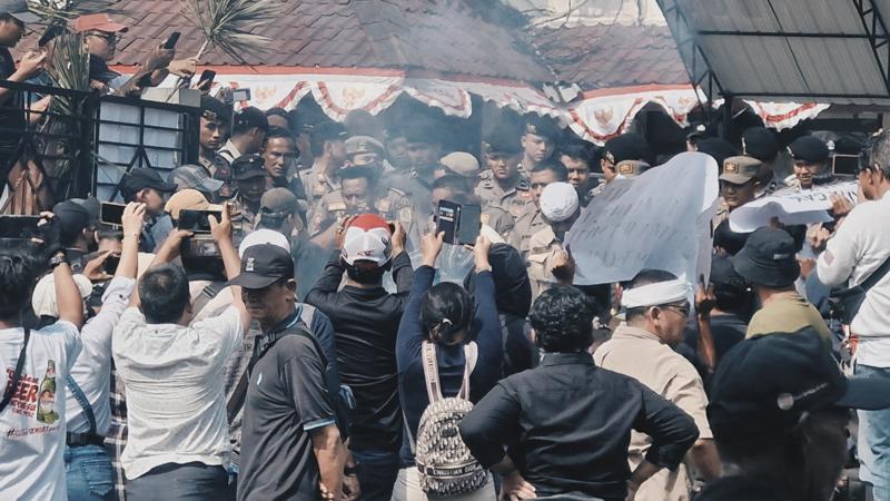 KOSASI Turun ke Jalan Menyuarakan Dugaan KKN pada ULP BJ Pemerintah Kabupaten Bogor