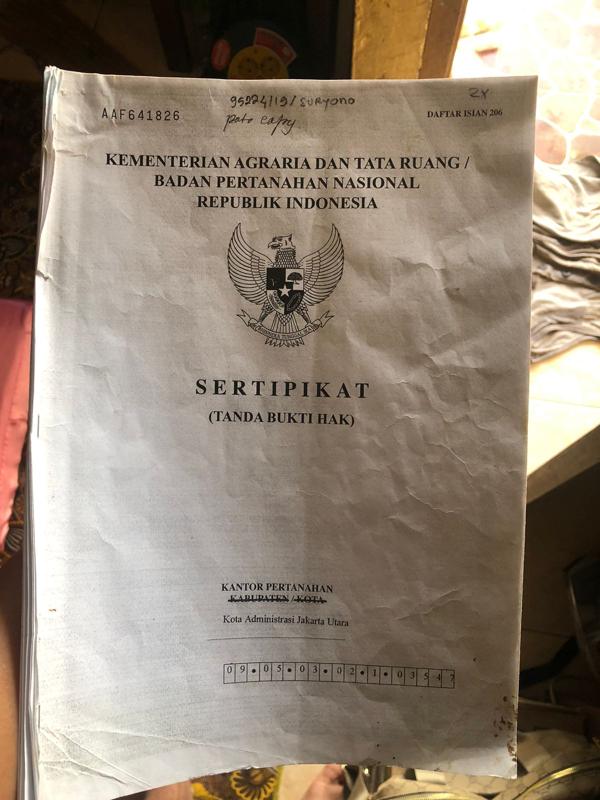 Pengumuman Kehilangan Sertifikat Tanah