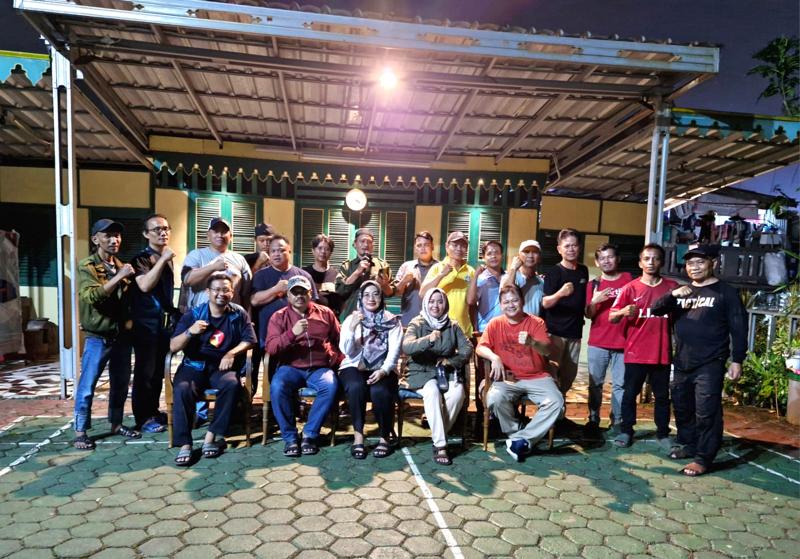 Antisipasi Gangguan Kamtibmas,Rw 013 Menteng Dalam Laksanakan Patroli