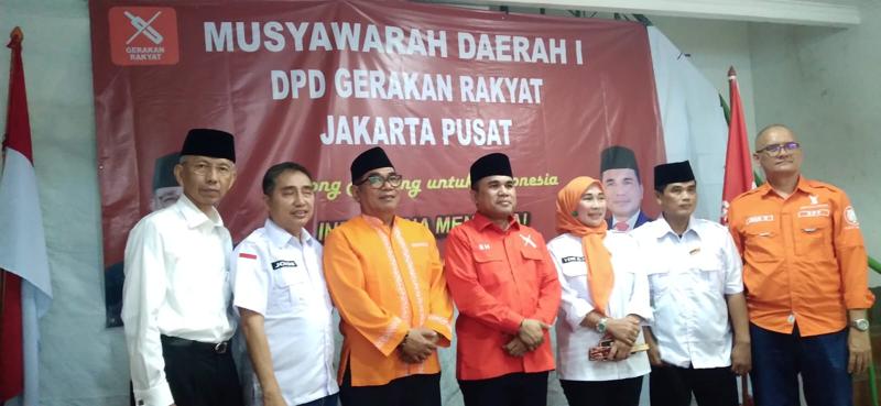Meresmikan DPD Jakarta Pusat Gerakan Rakyat, Sahrin Hamid : Gerakan Rakyat Jadi Kendaraan Politik Anies 