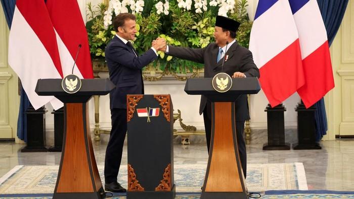 Prabowo & Macron Bertemu, RI-Prancis Teken 27 Kerja Sama Rp 178 Triliun
