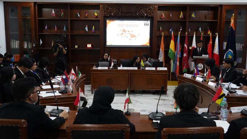 Sejumlah Kampus Gelar Cosplay Diplomasi Peringati 70 Tahun Konferensi Asia Afrika